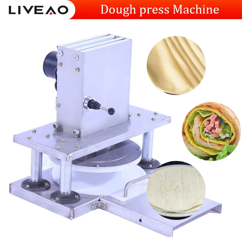 Elektrisk tårta Machine Cake Pressing Machine Electric Dough Pressure Tool Pizza Cake Pressure Machine