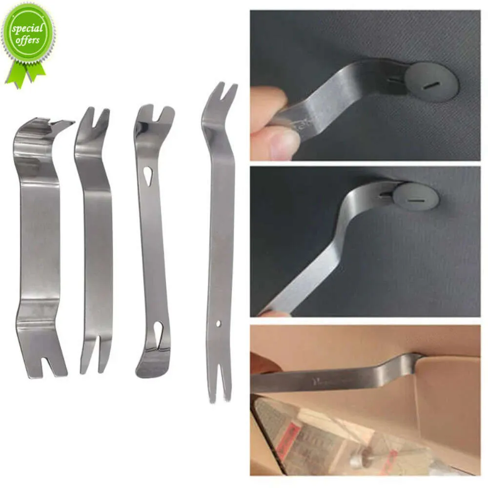 New 6pcs/set Car Audio Door Dash Trim Removal Tool Car Interior Dashboard Radio Door Panel Repair Removal Pry Tool Metal Accessories