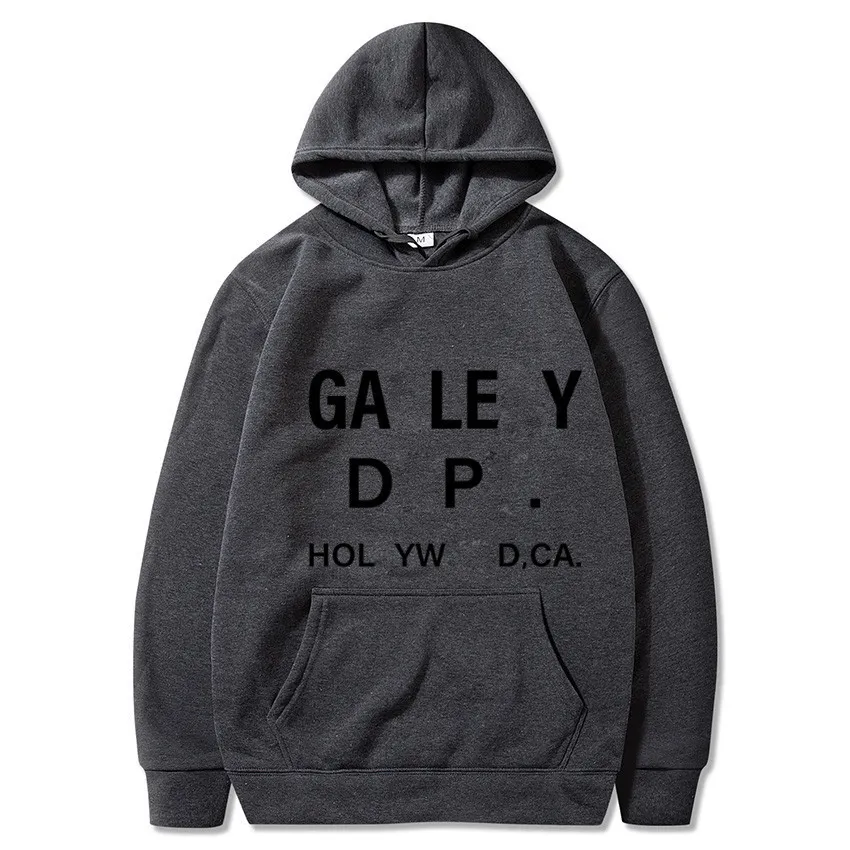 Galleryes dept homens com capuz mulheres designer hoodies de alta qualidade carta impressão roupas moletom suéter de manga comprida pulôver