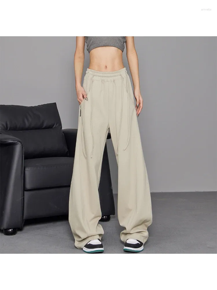 Harajuku Streetwear Womens High Waist Baggy Sweatpants Retro 2000s Vintage  Wide Leg Jogger Ladies Cargo Trousers Primark From Armelia, $27.07