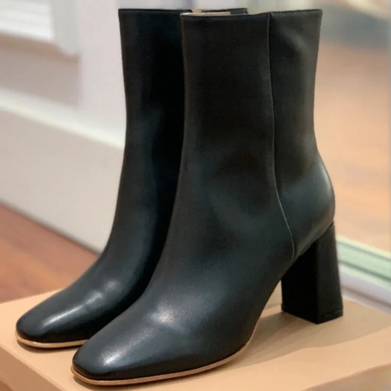 2023 outono/inverno nova moda clássica festa ovelha tecido de lã botas curtas femininas