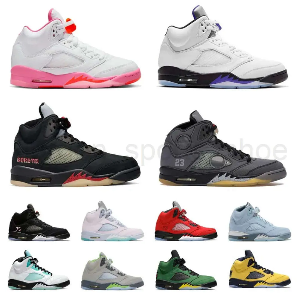 Jumpman 55 5s OG Basketball Shoes Retro Men s Dark Concord Sail White Invisible Black Metal Alternate Grape Angry Bull Red Safety Orange What Sports