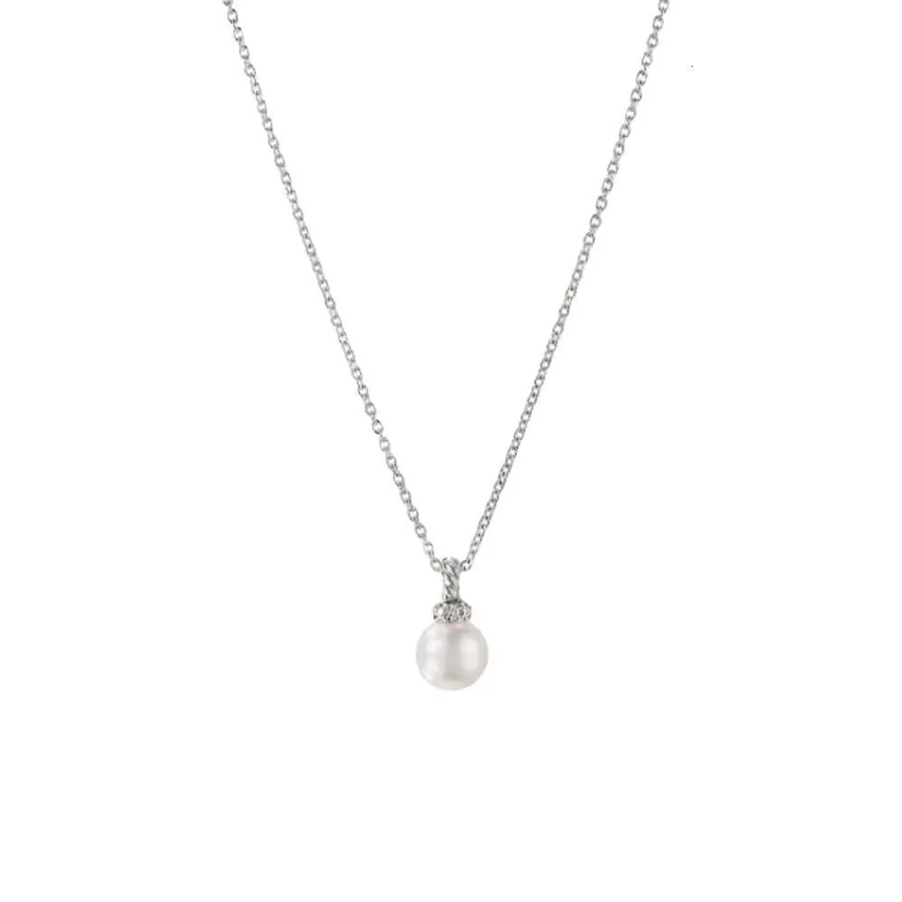 Dy 목걸이 디자이너 럭셔리 쥬얼리 탑 보석 목걸이 Dy Pearl Necklaces 인기있는 인기있는 다이아몬드 펜던트 dy 상품 크리스마스 선물 품질 패션 액세서리,