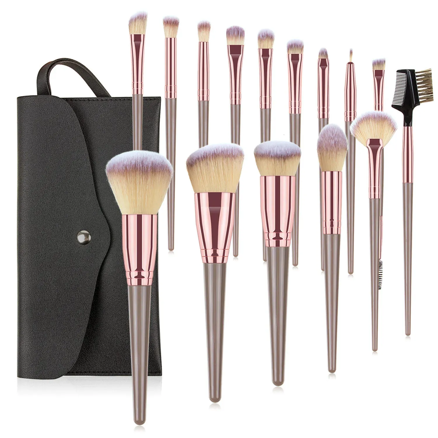 Makeup Tools Brushes Set Face Eyes Make Up Brush Eyelash Eyeshadow Eyebrow Eyeliner Foundation Powder Blush Highlight Lips 231025