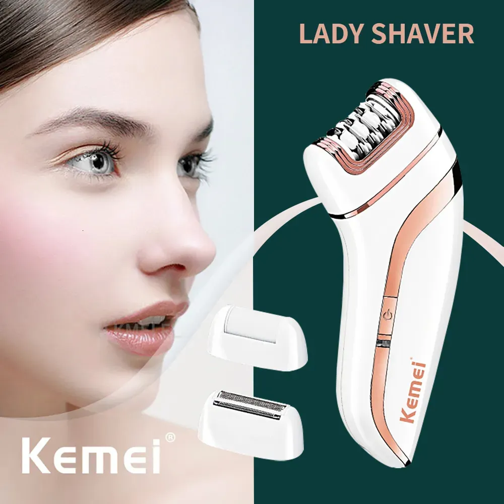 Clippers Trimmers 3 In1 Women Epilator Electric Female Face Hair Removal Lady Shaver Bikini Trimmer Body Depilatory Leg Rechargeable Depilation 231025