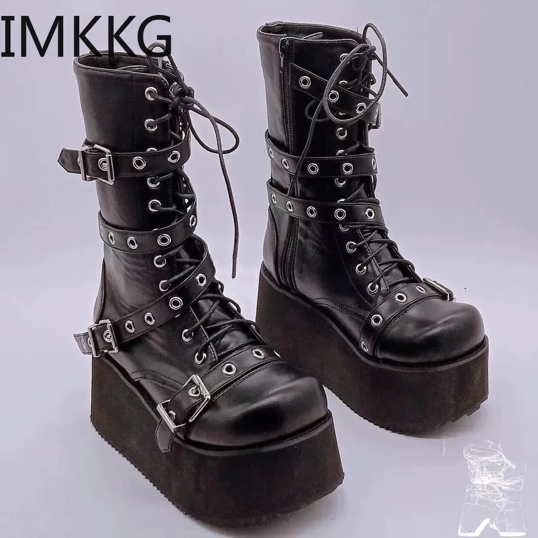 Big chunky deals black boots