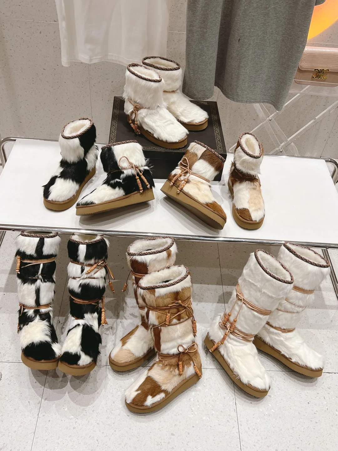 High Barreled Designer Aumu Full Tilt Snow Boots For Women