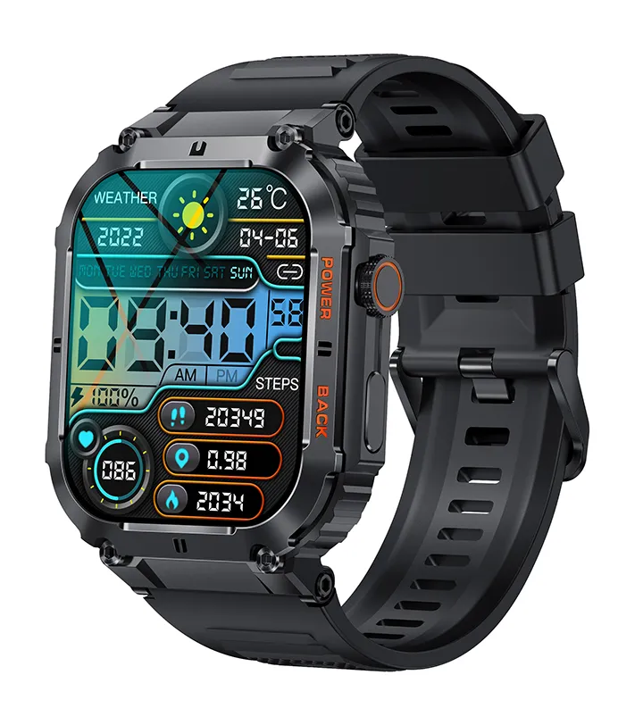 K57 Pro Ultra Ofra Outdoor Smartwatch Monitoring AMOLED Square Screen K57Pro Sport Smart Watch K57 Pro