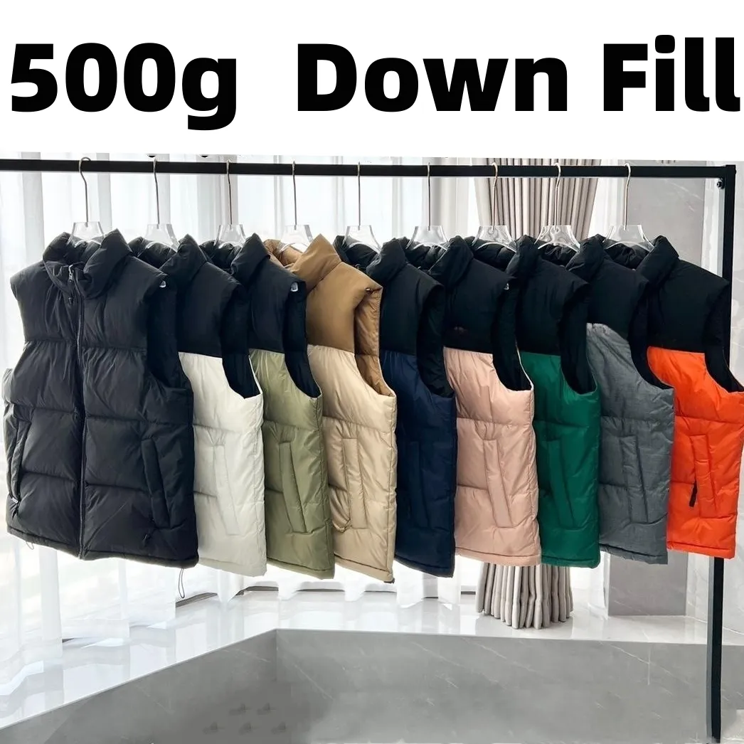 Puffer Jacket Vest Winter Coat Unisex True 500g Duck Down Fill with Hood Windbreaker Waterproof Top Version Wholesale 2 Price 10% Off