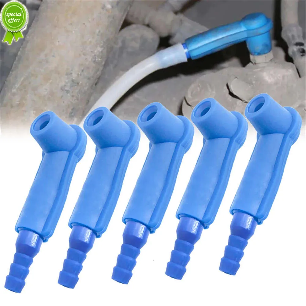 5 pçs tubo de bombeamento de óleo do carro mudança de óleo do freio conector do sistema de freio do carro kit conector fluido automático equipamentos de enchimento de óleo acessórios