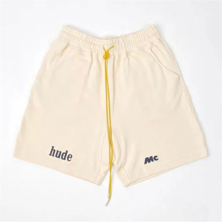 Summer Racing Logo Embroidery Shorts Women Men skateboard Cotton Running Middle Pants Jogging Short Sweatpants283L