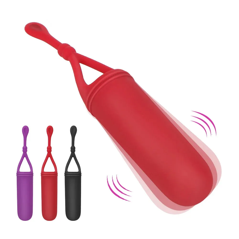 Jouets pour adultes Bullet Egg Vibrateur 10 Vitesse Clitoris Stimulation Sex Shop USB Magnétique Charge Sex Toys pour Femmes 231026