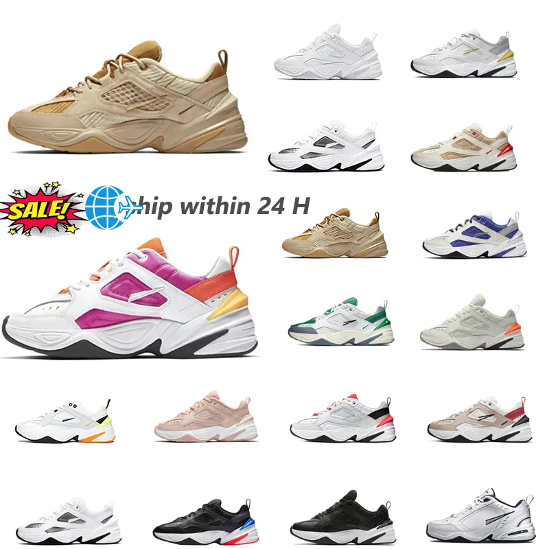 Sale Trainers Running Shoes Women Mens M2K Tekno White Casual Designer Scarpe Zapatillas Big Size Sports Chaussures Black Ladies Purple Sneakers