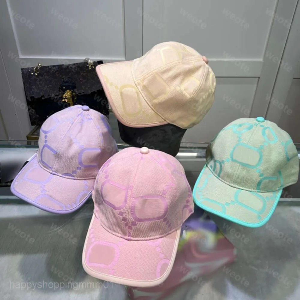 Casquettes de balle 2023 Designer Casquette de baseball Hommes Jumbo Chapeaux Femmes Marque Chapeau De Luxe Bonnet Tennis Rose Plage