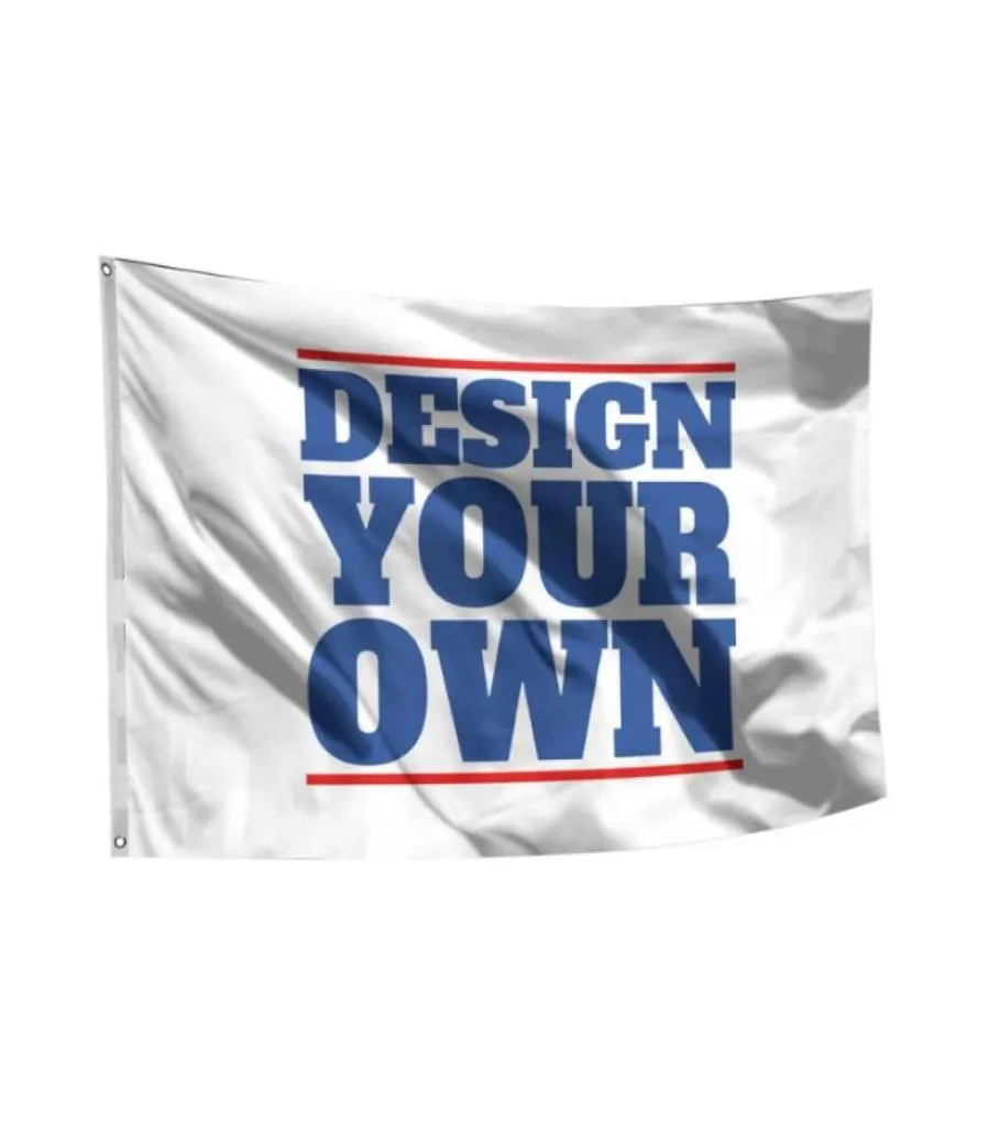 Custom 3x5ft Flags Banners 100Polyester Digital Printing For Indoor Outdoor High Quality Advertising Promotion with Brass Grommet9571353