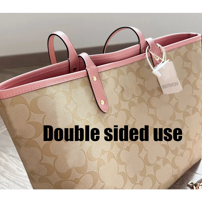 Handbag Women`s Large Shoulder Bag Shopping Women`s High Quality Luxury Designer Classic Plaid Shoulder Bag MM Size Handbag Beach Bag Handbag Wallet