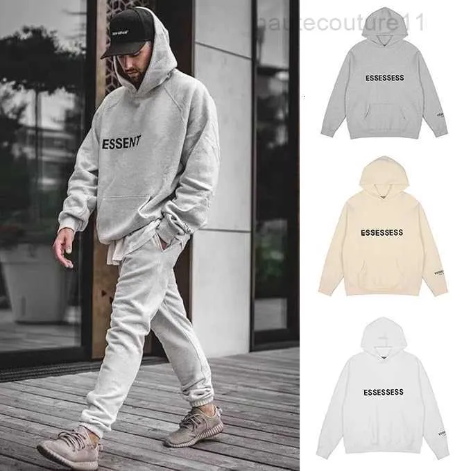 Designers Mens Hoodie Womens Essentialhoodies Loose Streetwear Essentialshirts Letter Pullover Coat Size M 3xl