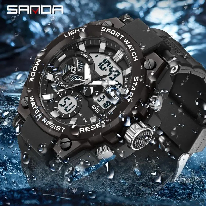 Sanda Watch For Men Smael Watches Sanda Watches Fashion