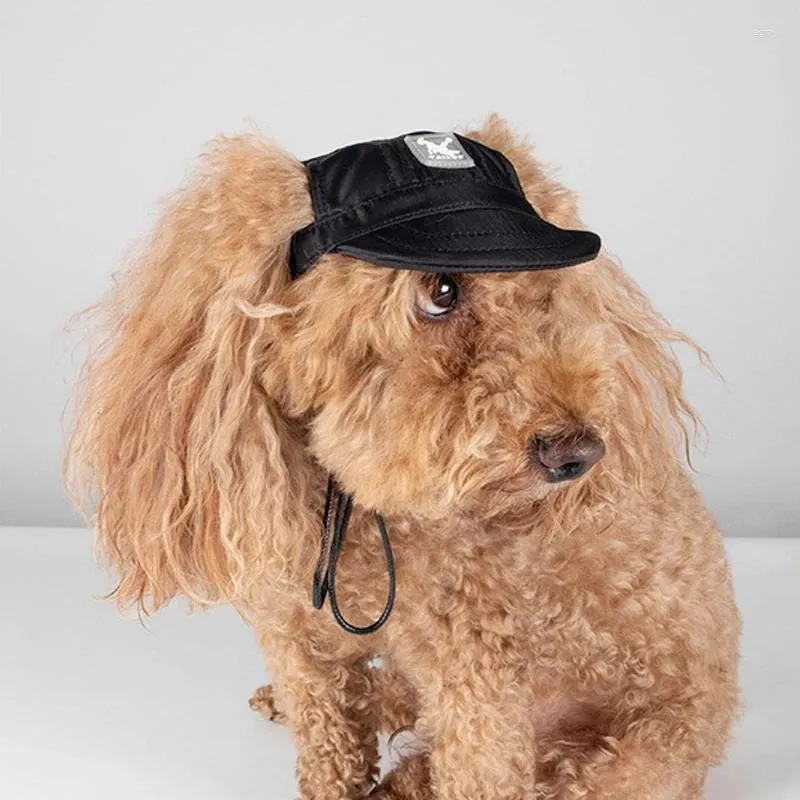 Dog Apparel Pet Baseball Cap Summer Mesh Breathable Peaked Outdoor Headwear  Hat Adjustable Sun With Ear Holes Supplies From Leginyi, $9.59