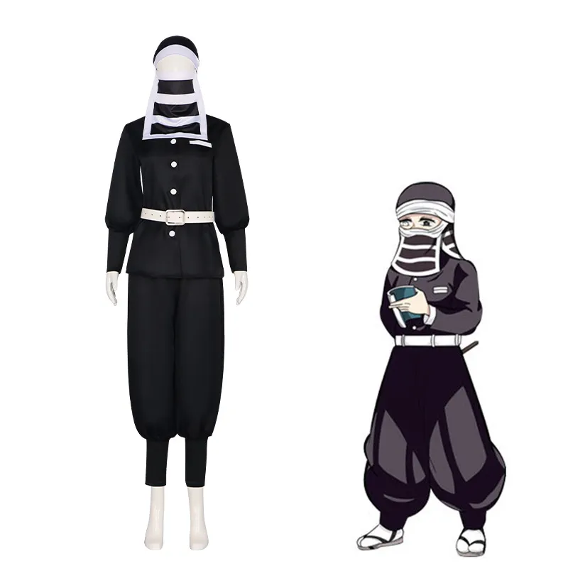 Ghost Killing Blade Season 3 Cos Costume Forge Knife Village Costume Logistics Team Hideto Cosplay Costume Playsuit