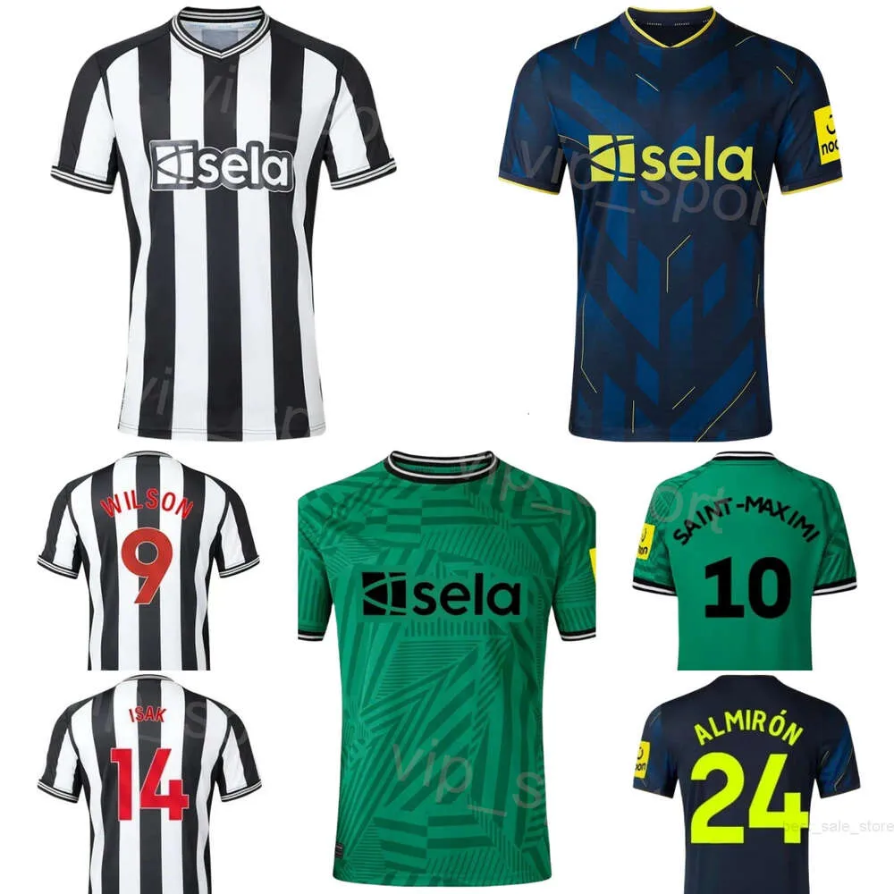 Club Soccer 22 Nick Pope Jerseys Mans 32 Elliot Anderson 9 Callum Wilson 5 Fabian Schar 24 Miguel Almiron 2 Kieran Trippier Football Shirt Kits 23/24 Niukasierlian