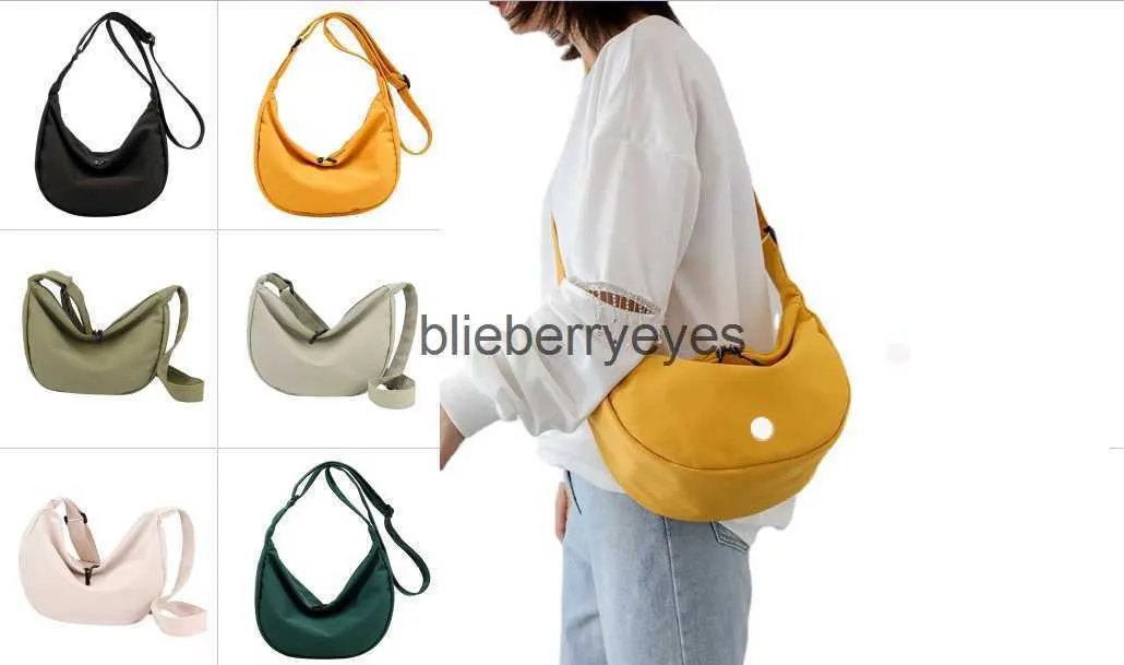 Axelväskor Lulu Bag Belt Officiella modeller Lamer Casual Sports midja utomhus Messenger Capacity Brandblieberryes