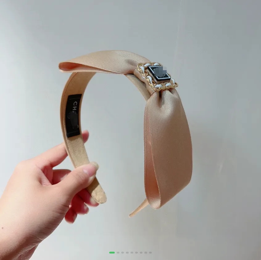 CHAN Merk haarclip designer haarband Grote vlinderdas hoofdband Kerstcadeau Verjaardagscadeau voor vrouwen haarclip voor meisje