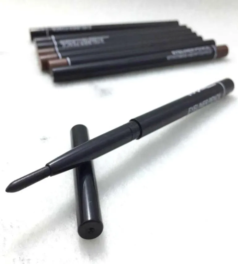 Nouveau maquillage Eyeliner Rotation automatique crayon pour les yeux noir et marron 9686741