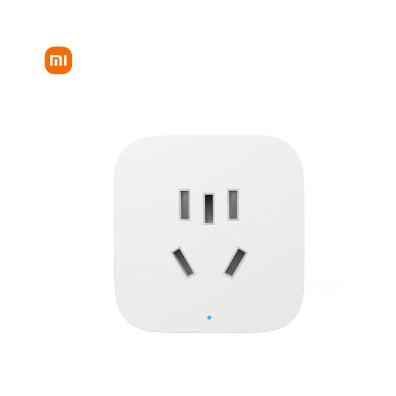 Xiaomi Mijia Smart Socket 3 WIFI Power Statistieken Versie Draadloze afstandsbediening Adapter Aan Uit Werk met Mi home APP