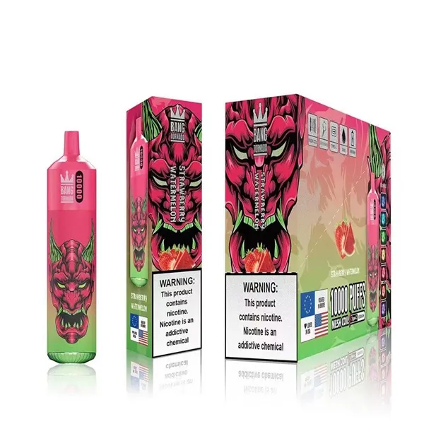 Bang 10000 puff descartável vape caneta e cigarro preço por atacado bateria recarregável 23ml pod bang tornado 10k puffs original vape