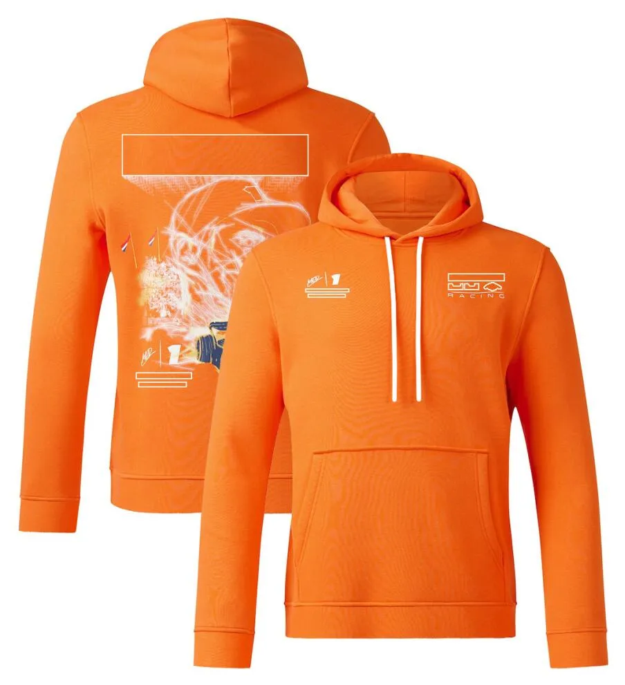 Uniforme de l'équipe de course F1, sweat à capuche à manches longues et fermeture éclair, pull de sport, manteaux pour hommes et femmes, 2023