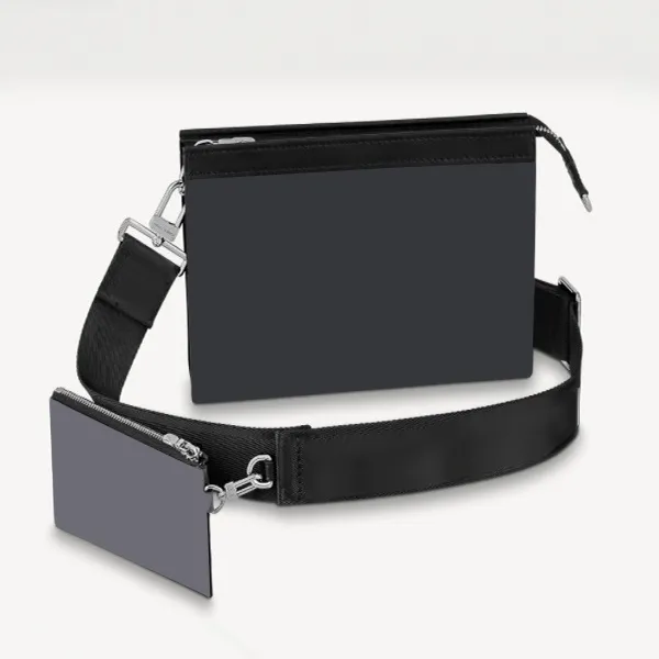 Zwarte Bloem MO. ECLIP. Omgekeerde GASTON WEARABLE WALLET M81124 of katoenen tas. , NIET APART VERKOCHT!!! Klantenorder