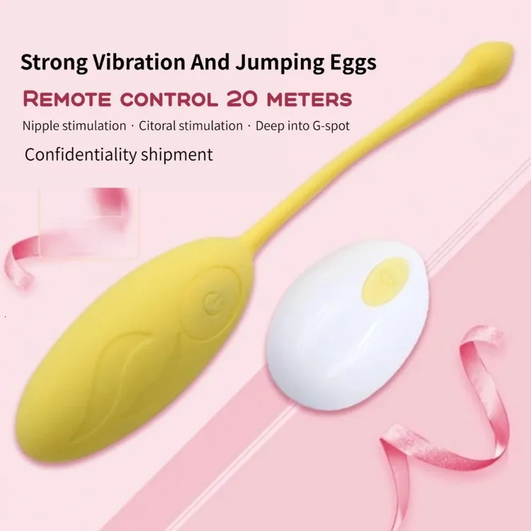 Dorosłe zabawki AM50 bezprzewodowy zdalny wibrator jaja do noszenia samica wibradora anal silikonowy gniazdo g stymulacja kula wibrador feminino Ponto g OVO 231027