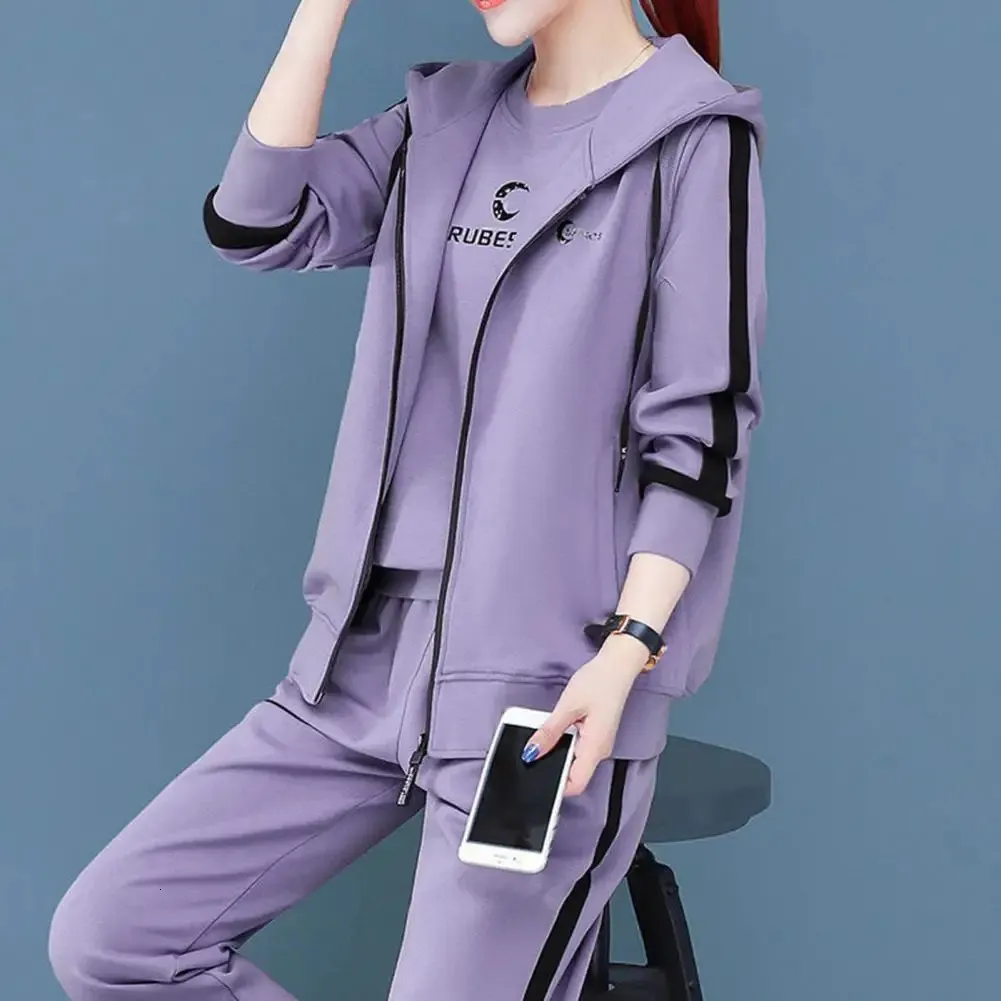 DHgate.com:Womens 3-Piece Tracksuit Set, Casual Sports Wear, Round Neck, Autumn Letter Print, Top Vest Pants, Zipper Tracksuit, Warm and Comfortable, 231026:Apparel DHgate.com:Womens 3-Piece Tracksuit Set, Casual Sports Wear, Round Neck, Autumn Letter Print, Top Vest Pants, Zipper Tracksuit, Warm and Comfortable, 231026:Apparel