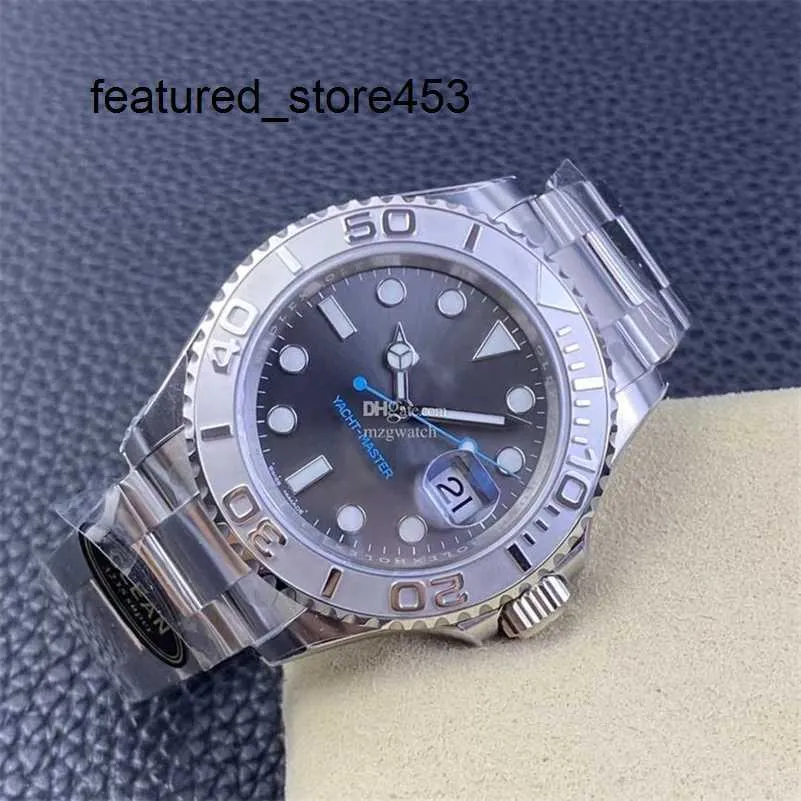Luksusowy zegarek Czyste fabryczne ROLAXES 40 3235 STAW MECHANICZNE 904 SPAPHIRE SHAPHIRE Crystal Glass Wodoodporny Luminous 86L3