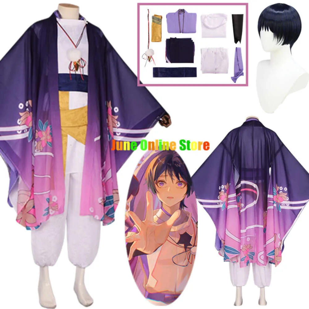 Jeune vagabond Scaramouche jeu Genshin Impact hommes Kunikuzushi Balladeer Anime jeu de rôle Cosplay uniforme