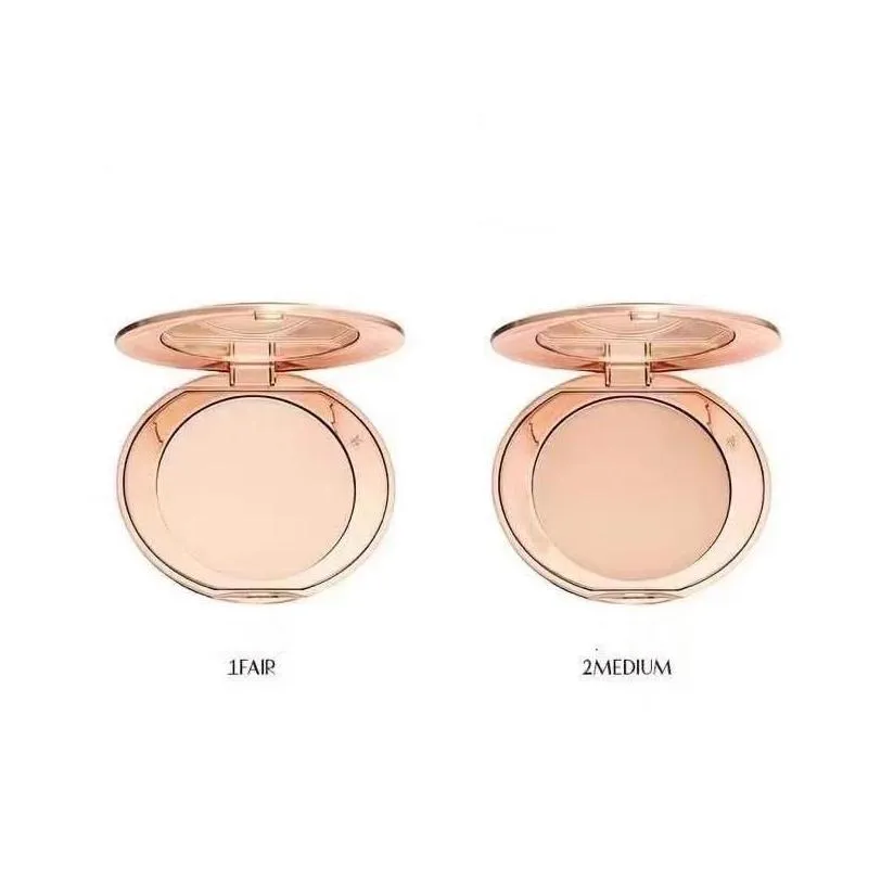Face Powder Top Quality Brand Complexion Perfecting Micro Airbrush Flawless Finish 8G Fair Medium 2 Color Makeup Drop Delivery Health