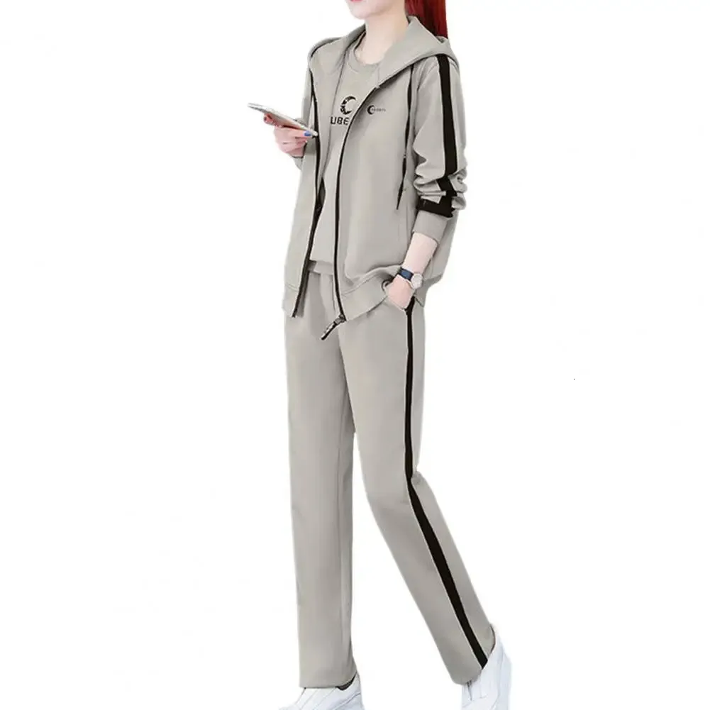 DHgate.com:Womens 3-Piece Tracksuit Set, Casual Sports Wear, Round Neck, Autumn Letter Print, Top Vest Pants, Zipper Tracksuit, Warm and Comfortable, 231026:Apparel DHgate.com:Womens 3-Piece Tracksuit Set, Casual Sports Wear, Round Neck, Autumn Letter Print, Top Vest Pants, Zipper Tracksuit, Warm and Comfortable, 231026:Apparel