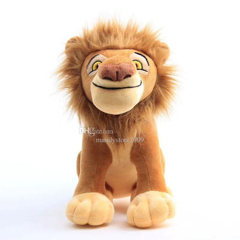 28 cm pluszowe zabawki lwa pluszowe lalki The Forest King Soft Plushie Cartoon Mufasa Animal Toy dla dzieci Prezent Bożego Narodzenia