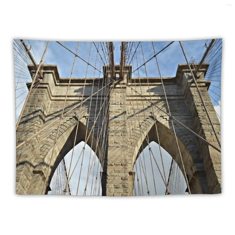 Wandtapijten Brooklyn Bridge Tapestry Esthetisch Room Decor Koreaanse Decoraties Wallpaper Wallpapers Home