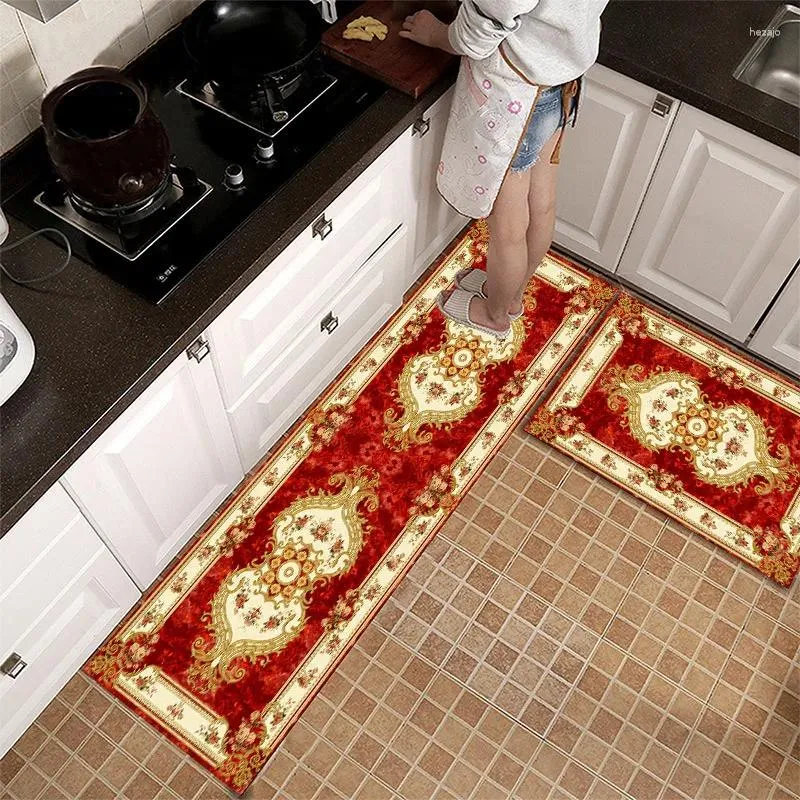 Anti Slip Kitchen Rugs Entrance Doormat Hallway Long Rug Bathroom