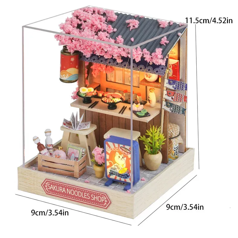 1/12 Scale Miniature Plant For Dollhouse - Small Plastic Decoration Accessory