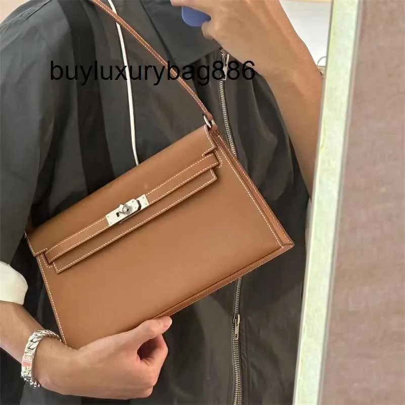 Women Leather Handbag grain cowhide underarm bag high-end light luxury single shoulder genuine leather women's handbag stic Lh
