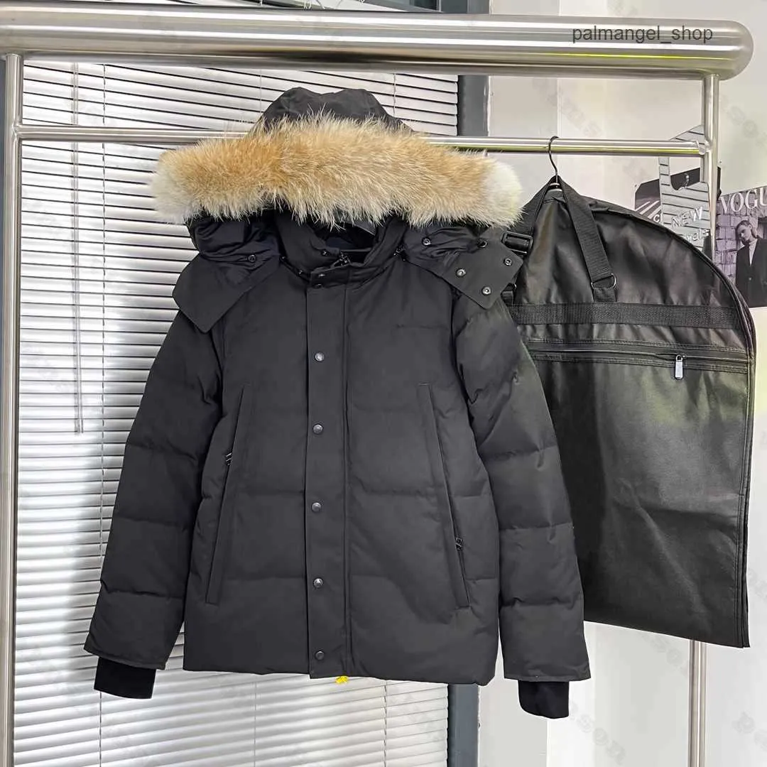 Daunen Herren Designer Parkas Homme Outdoor Winter Oberbekleidung Big Fur Kapuzenmantel Parka 3VEX