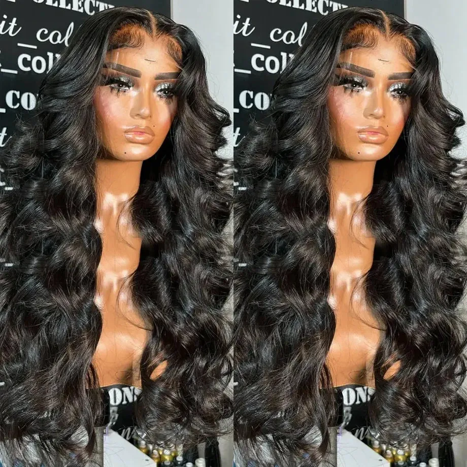 WIGS Body Wave 30inch الدانتيل الجبهة شعر بشعر بشري بشعر بشعر بشعر بشع حمراء 13x6 HD الشفافة الأمامية 4x4 الإغلاق Gluucked 231027