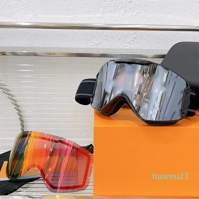 Sunglasses Woman Designer Ski Goggles Reality Eyewear Men Womens Adjustable Luxury Large Glasses Full Frame Magnetic