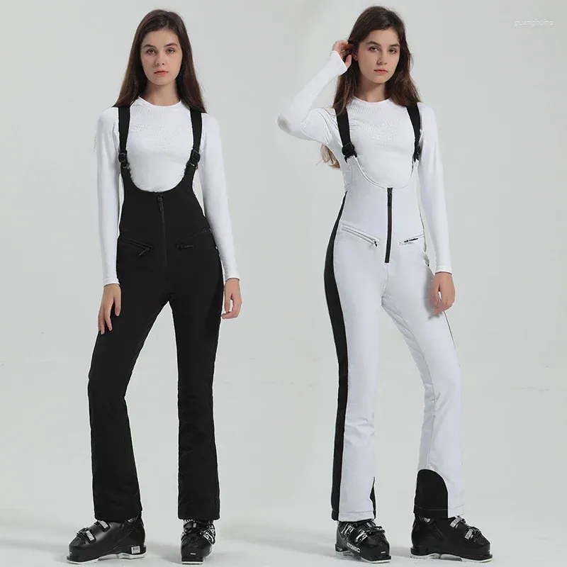 Winter Mountain Stretchy Ski Pants Womens For Women Windproof, Slim Fit  Snowboard Jumpsuit With Bib Ideal For Ski And Outdoor Sports From  Guanghuins, $84.78