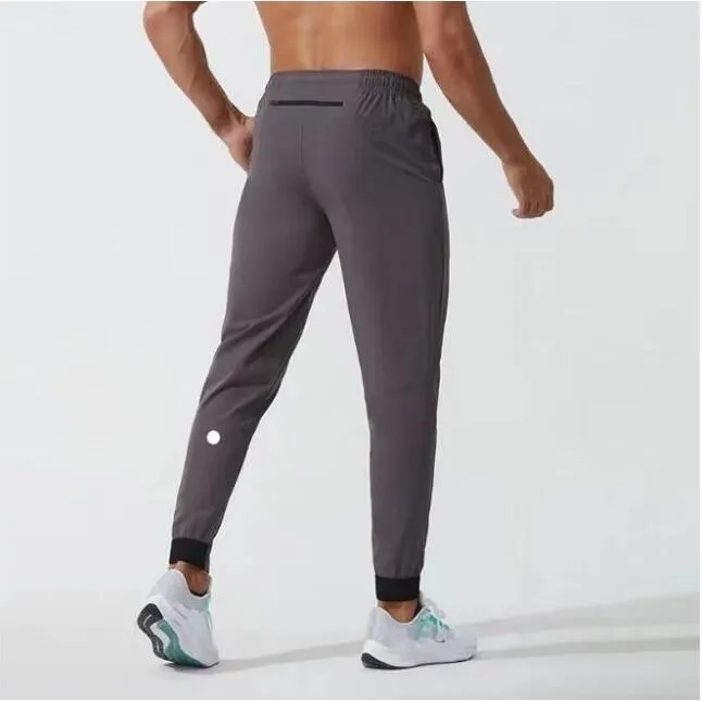 Lulemonyoga Hosen Designer Sport LL Herren Jogger Long Hosen Sport Yoga Outfit Schnelle Trockentaschen Jogginghosen Hosen Herren lässig lu 308 314 693 699