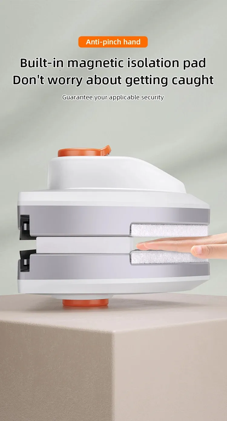 Nettoyeur De Vitres Double Face Magnétique | Régla... - Grandado