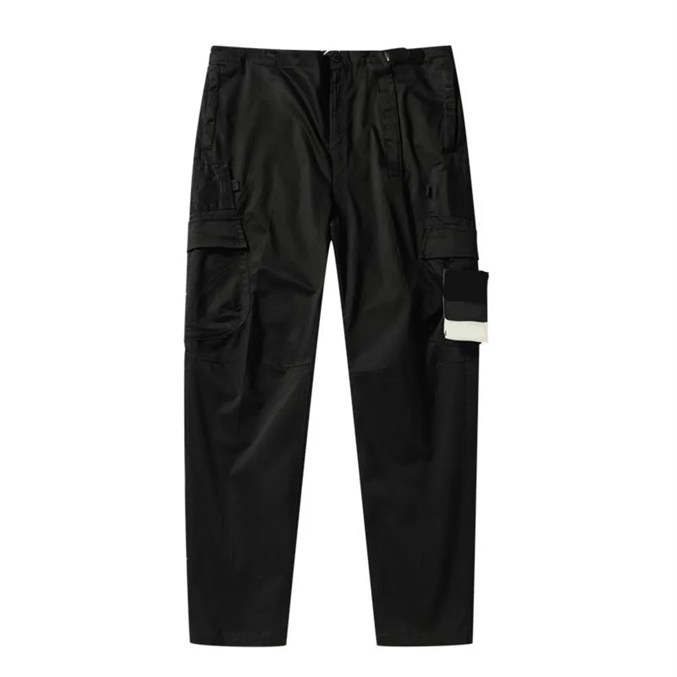 Primavera Otoño Tiempo libre Pantalones para hombres Calle y traje de jogging al aire libre Marca de moda europea americana Insignia bordada trou213t